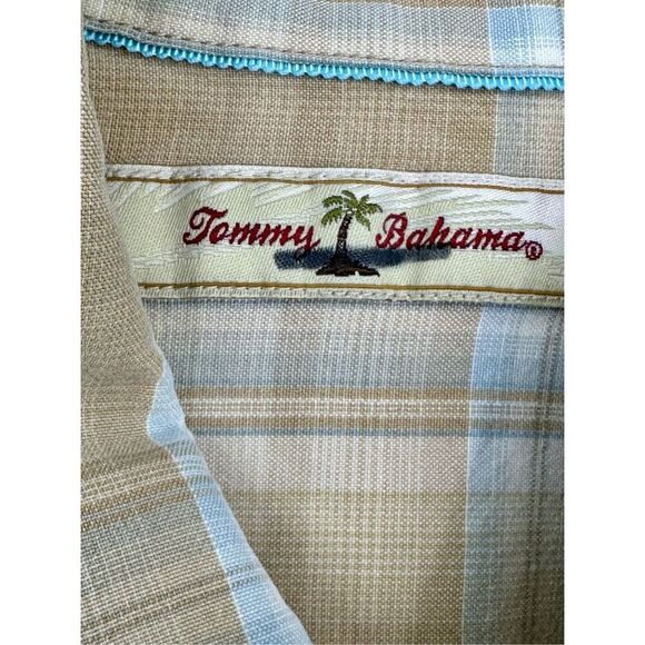 Tommy Bahama men’s size L long sleeve Button down shirt Tencel - Picture 8 of 15